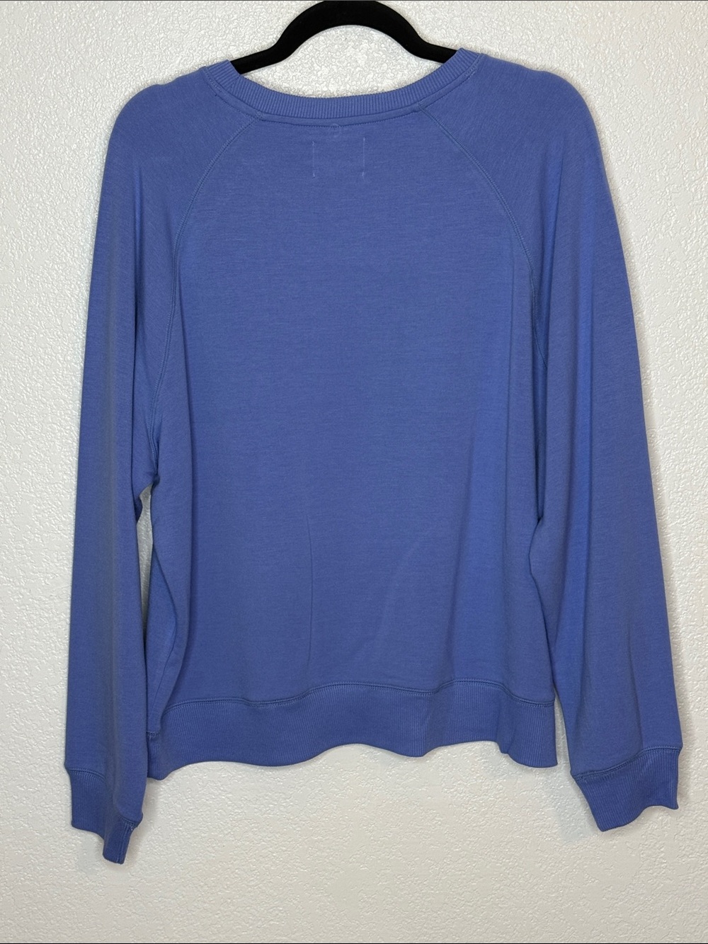 Sunnyside by Sundry Periwinkle Malibu Super Soft Crew Neck Sweatshirt Size Large - Picture 2 of 6